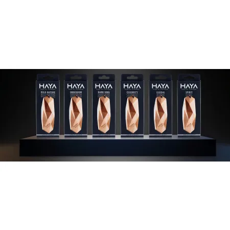 Kolekcja Haya - bukowe zawieszki 3D z zapachami inspirowanymi top